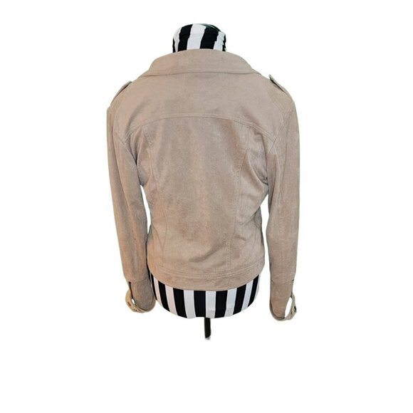 Blanc Noir Suede Zip-up Jacket XS - Picture 4 of 10